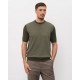 Tricou STEFANO RICCI, Crew neck sweater in silk, Verde - K616436G10F261063538