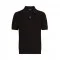 Tricou STEFANO RICCI, Model Polo, Imprimeu geometric, Black