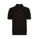 Tricou STEFANO RICCI, Model Polo, Imprimeu geometric, Black - K818068P31F241732131