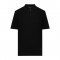 Tricou STEFANO RICCI, Model Polo, Insertie fermoar, Imprimeu texturat