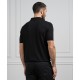 Tricou STEFANO RICCI, Model Polo, Insertie fermoar, Imprimeu texturat - K818069P31F241742131