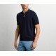 Tricou STEFANO RICCI, Polo Design, Monogram, Model, Silk, Navy blue - K818090P31F251722198