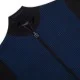 Pulover STEFANO RICCI, Knit Zip, Cotton, Silk, Black, Deep Blue - K818093R30F251753131 Pulover STEFANO RICCI, Knit Zip, Cotton, Silk, Black, Deep Blue - K818093R30F251753131