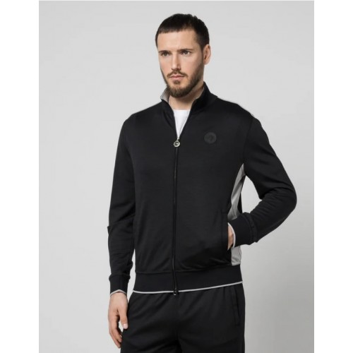 JACHETA STEFANO RICCI, Black Wool Sports