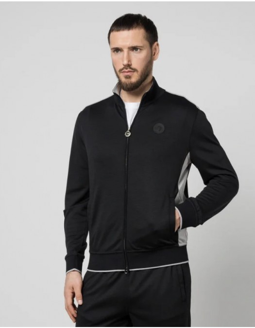 JACHETA STEFANO RICCI, Black Wool Sports - K909030R31T241014131