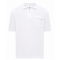 Tricou STEFANO RICCI ,White silk polo with emblem