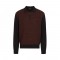 Pulover STEFANO RICCI, Polo Design, Wool, Silk, Crimson Red