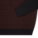 Pulover STEFANO RICCI, Polo Design, Wool, Silk, Crimson Red - KE06010P30E244063131