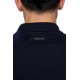 Pulover STEFANO RICCI, Polo Design, Wool, Silk, Navy Blue - KE06010P30E244063198