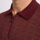 Pulover STEFANO RICCI, Polo Design, Wool, Silk, Coral Red - KE06010P30E244063198