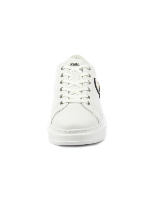 Sneakers Karl Lagerfeld, Full Alb, Piele - KL6253001W