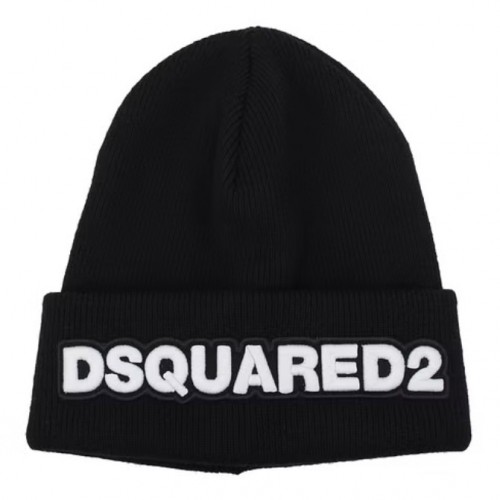 Caciula Dsquared2, Insertie brodata, KNM000115040001M063