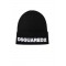 Caciula DSQUARED2, Beanie Black