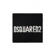 Fular DSQUARED2, Wool, White Logo Insert, Black - KNM016401W043282124UNI