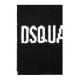 Fular DSQUARED2, Wool, White Logo Insert, Black - KNM016401W043282124UNI