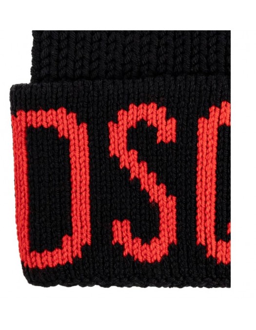 Caciula DSQUARED2, Logo Intarsia Beanie - KNM020501W00001M002