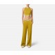 PANTALONI ELISABETTA FRANCHI, Contrasting Details, Yellow Curry - KP65S51E2DK7 PANTALONI ELISABETTA FRANCHI, Contrasting Details, Yellow Curry - KP65S51E2DK7