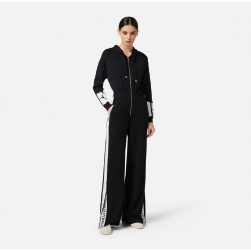 Salopeta ELISABETTA FRANCHI, Shiny band, Negru Salopeta ELISABETTA FRANCHI, Shiny band, Negru