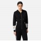 Salopeta ELISABETTA FRANCHI, Shiny band, Negru - KT61S56E2EF3