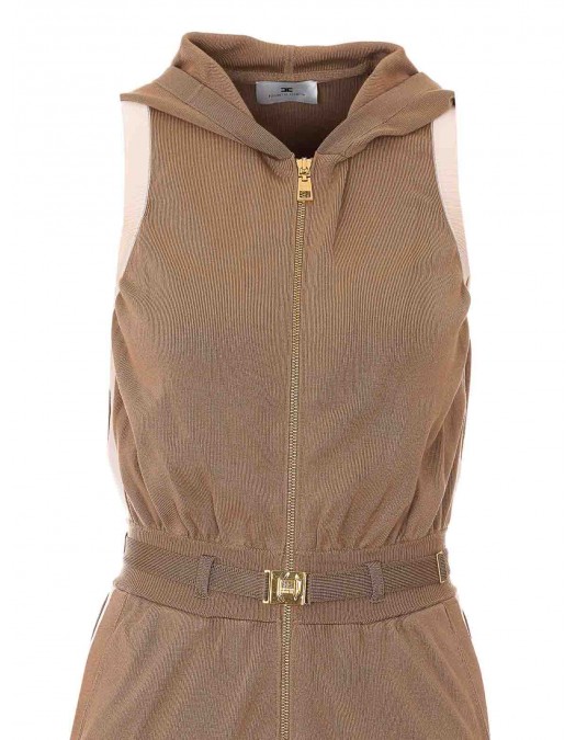 Salopeta ELISABETTA FRANCHI, Sport, Zipper, Maro - KT68S61E2727