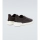 Sneakers Zegna, Low Top, Triple Stitch, Brown - LHCVOS4667ZCSR