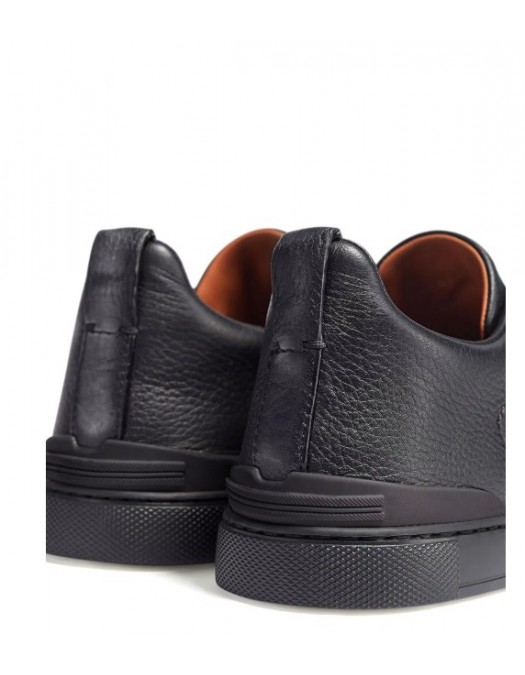 Sneakers ZEGNA, Triple Stitch™, Black - LHCVOS47667ZNEEE