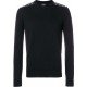 Bluza Les Hommes, Black, Insertii Piele - LHE709LE7900