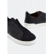 Sneakers Zegna, Low Top, Triple Stitch, Full Black - LHRHSS4667ZNER