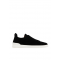 Sneakers Zegna, Triple Stitch, Low Top, Leather, Black
