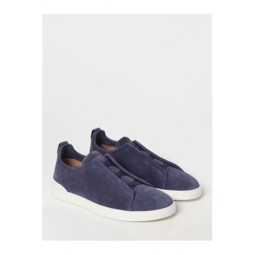 Sneakers Zegna, Low Top, Triple Stitch, Special Blue Sneakers Zegna, Low Top, Triple Stitch, Special Blue