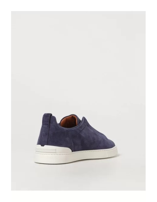 Sneakers Zegna, Low Top, Triple Stitch, Special Blue - LHSOYS4667ZRTZ