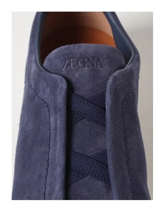 Sneakers Zegna, Low Top, Triple Stitch, Special Blue - LHSOYS4667ZRTZ