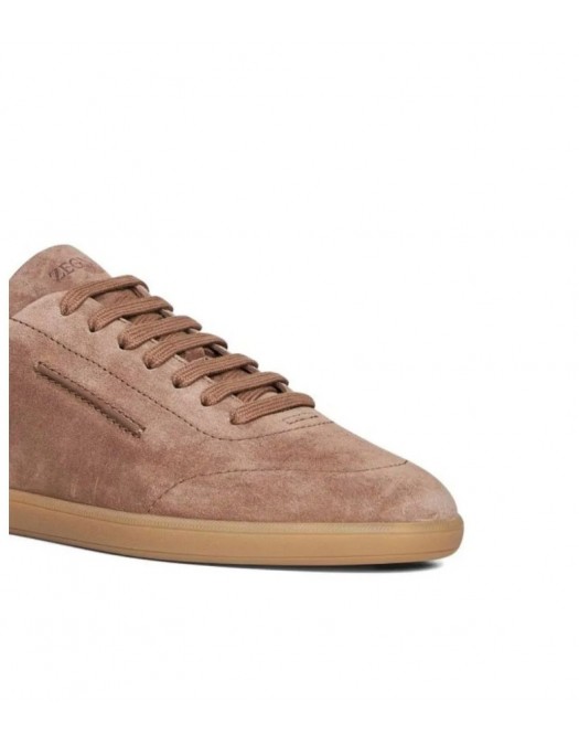 Sneakers ZEGNA, 232 suede tone-on-tone, Brown