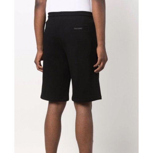 Pantaloni scurti Les Hommes, Cotton Jersey shorts, Black