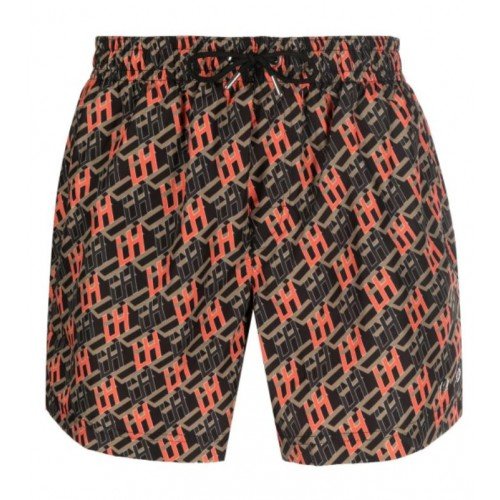 Pantaloni scurti LES HOMMES, Monogram Print