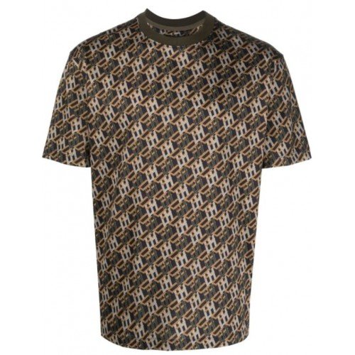 Tricou LES HOMMES,  Bumbac, Monogram Print