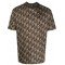 Tricou LES HOMMES,  Bumbac, Monogram Print