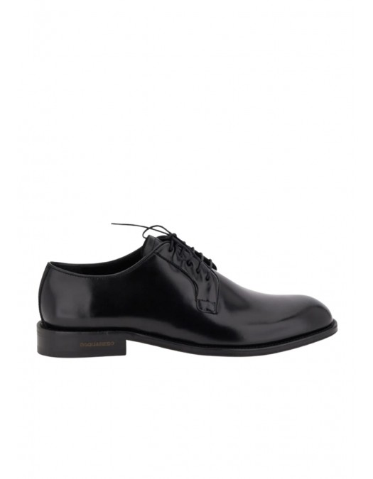 Pantofi DSQUARED2, Clasic Derby, Negru - LUM0085249000012124