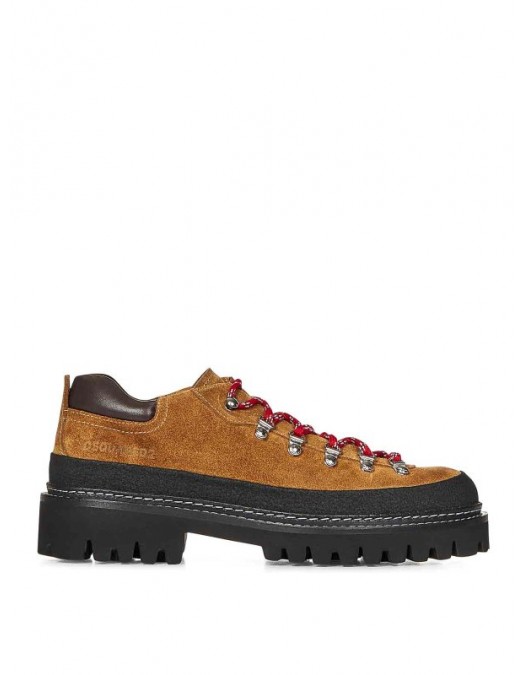 Ghete DSQUARED2, Canadian Hiking Design, Brown - LUM0094016021325092