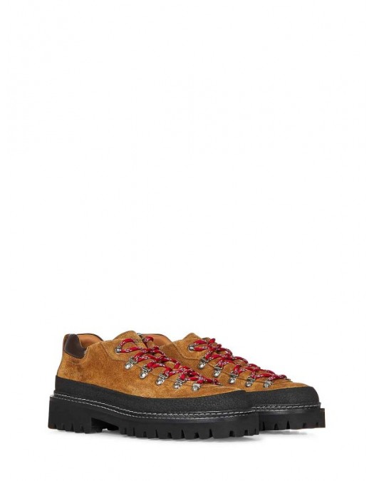 Ghete DSQUARED2, Canadian Hiking Design, Brown - LUM0094016021325092