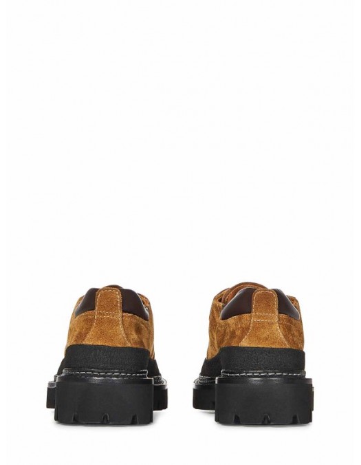 Ghete DSQUARED2, Canadian Hiking Design, Brown - LUM0094016021325092