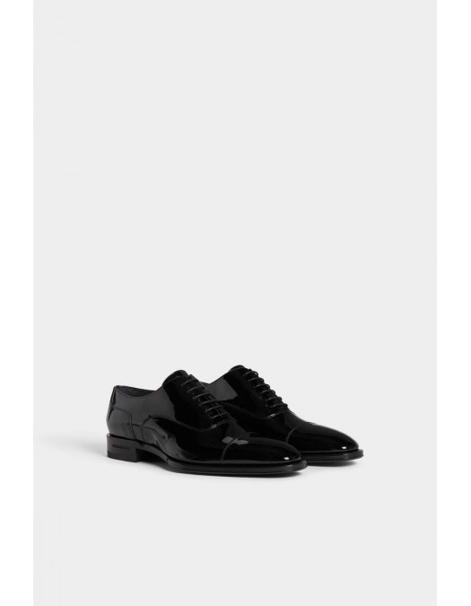 Pantofi DSQUARED2, Classic Evening Oxford, Black - LUM0096025000012124