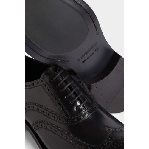 Pantofi DSQUARED2, Classic Evening Oxford Shoes, Black