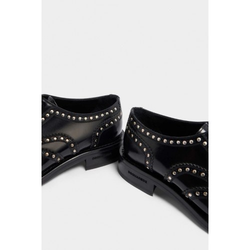Pantofi DSQUARED2, Classic Evening Oxford, Negru