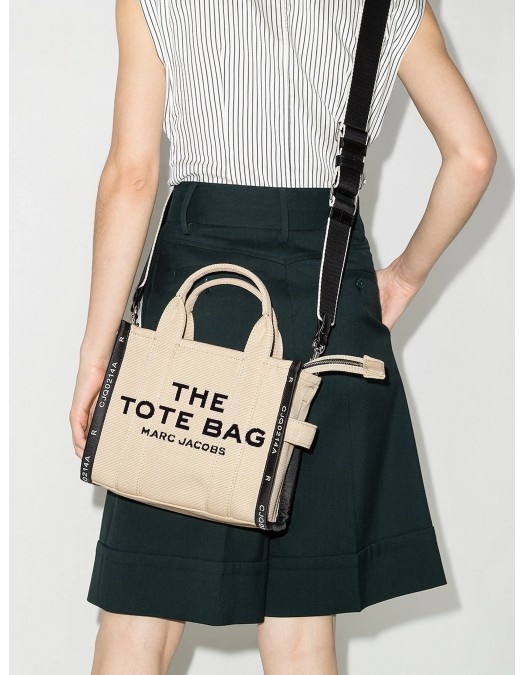 Geanta MARC JACOBS, The Small Tote, Sand Bege - M0017025263 Geanta MARC JACOBS, The Small Tote, Sand Bege - M0017025263