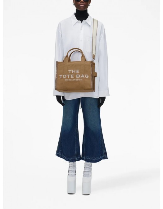 Geanta MARC JACOBS, The Medium Tote, Light Brown - M0017027230 Geanta MARC JACOBS, The Medium Tote, Light Brown - M0017027230