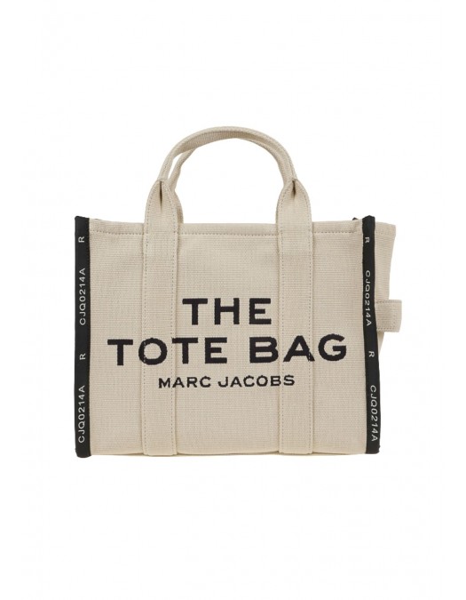 Geanta MARC JACOBS, The Medium Tote, Cotton, Light Brown - M0017027263 Geanta MARC JACOBS, The Medium Tote, Cotton, Light Brown - M0017027263