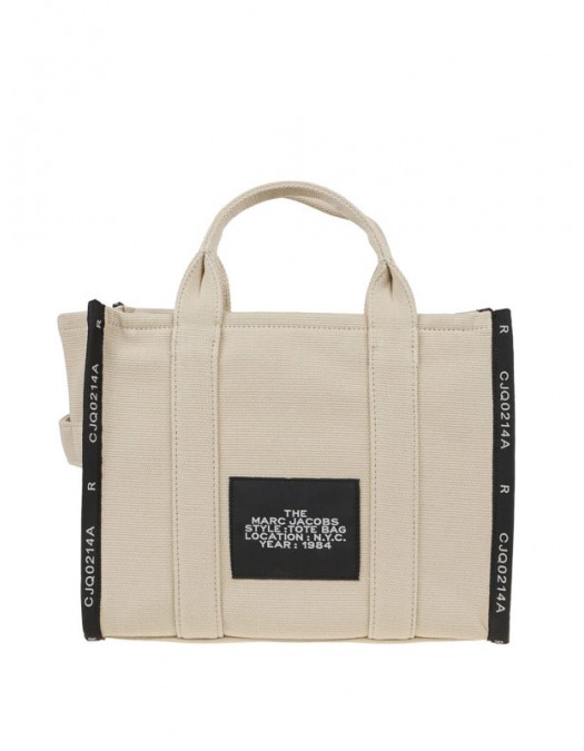 Geanta MARC JACOBS, The Medium Tote, Cotton, Light Brown - M0017027263 Geanta MARC JACOBS, The Medium Tote, Cotton, Light Brown - M0017027263