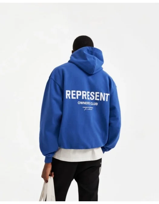 Hanorac Represent , OWNERS CLUB HOODIE, Blue - M04153109