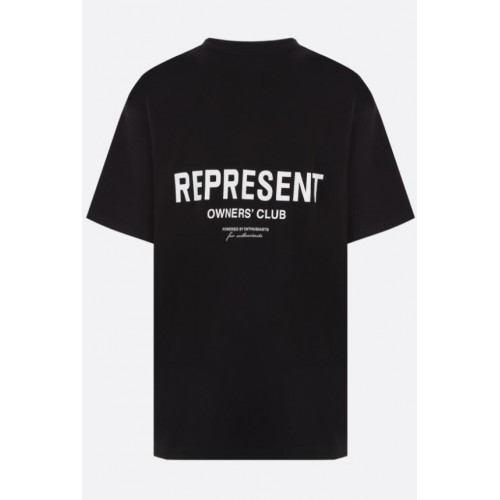 Tricou Represent, Owner's Club Print, Black, Regular Fit Tricou Represent, Owner's Club Print, Black, Regular Fit